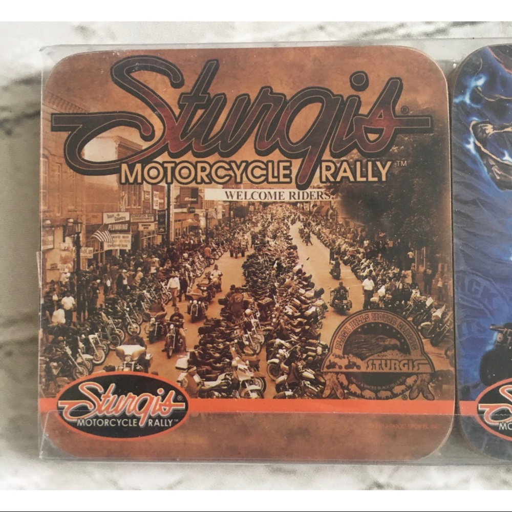Collectors Sturgis Rally Coaster Set - Picture 8 of 9